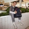 PLECAK BACKUP SZKOLNY MŁODZIEŻOWY ZESTAW 3w1 DLA CHŁOPAKA 4 kom. TECHNO RED